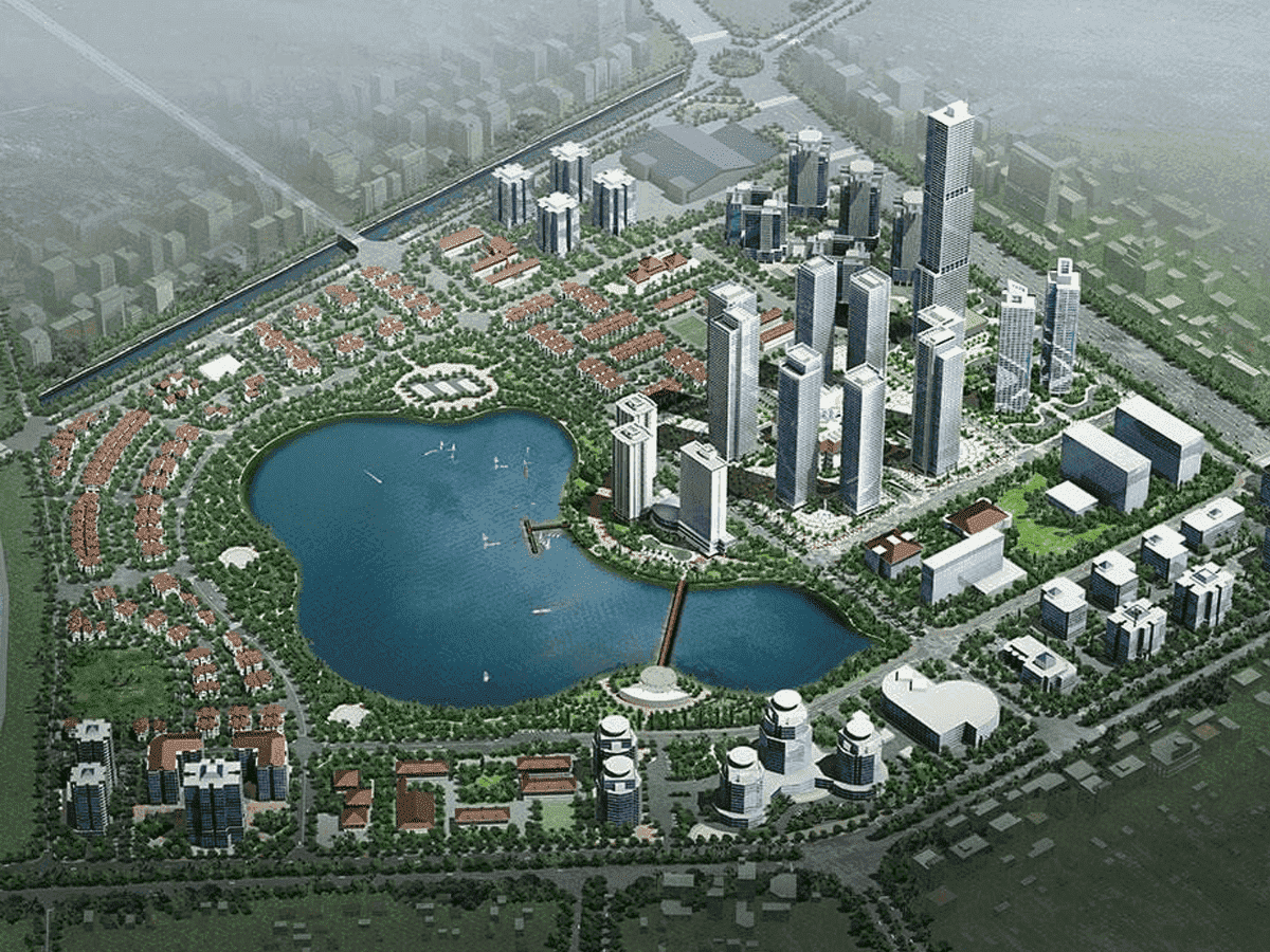 Bán Nhanh Biệt Thự Thành Phố Giao Lưu, Biệt Thự View Hồ